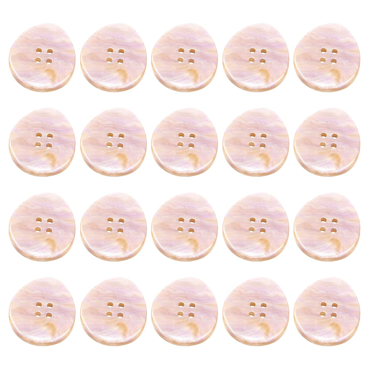 Emaks Farklı Form ve Ölçülerde Polyester Düğme